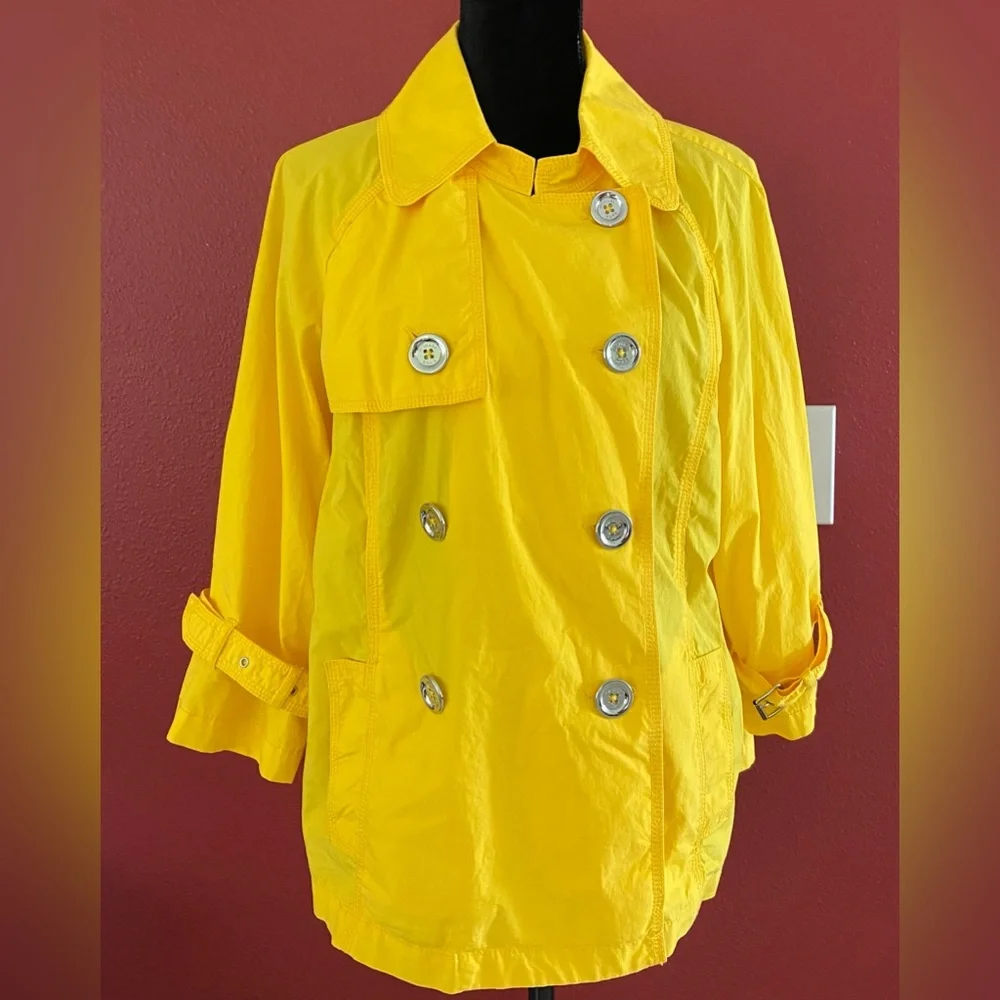 Michael Kors Trench Coat Windbreaker Jacket